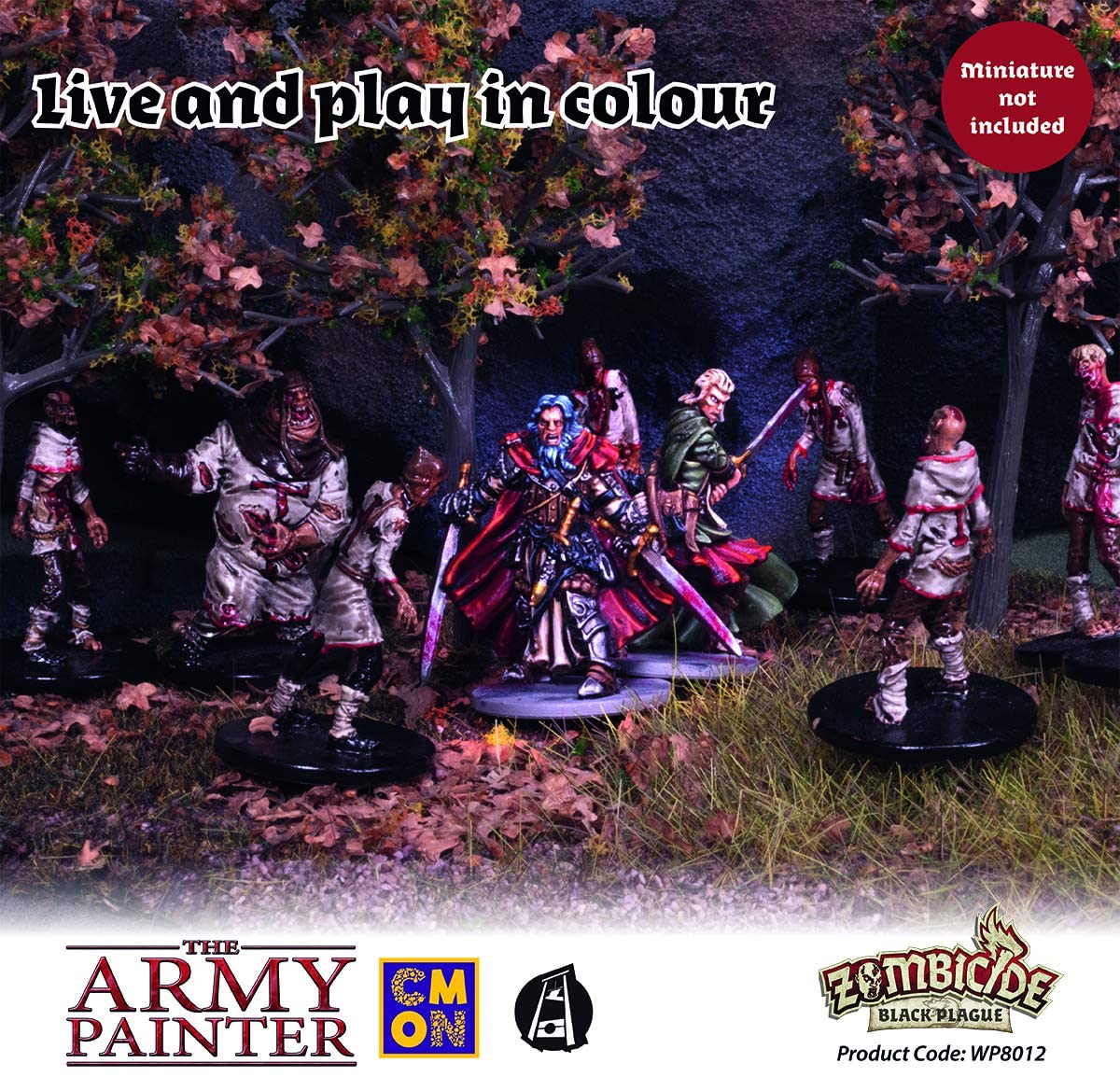  The Army Painter Army Green Warpaint - Acrylic Non-Toxic  Heavily Pigmented Water Based Paint for Tabletop Roleplaying, Boardgames,  and Wargames Miniature Model Painting- 18ml : Arts, Crafts & Sewing