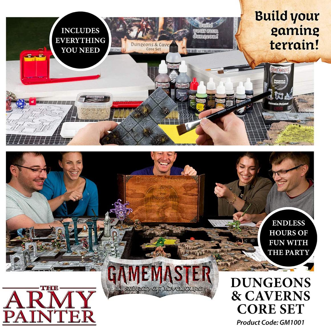 The Army Painter - Gamemaster: Dungeons & Cavern Core Set