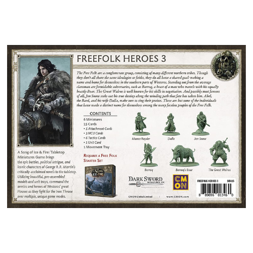 A Song of Ice and Fire - Free Folk: Heroes 3