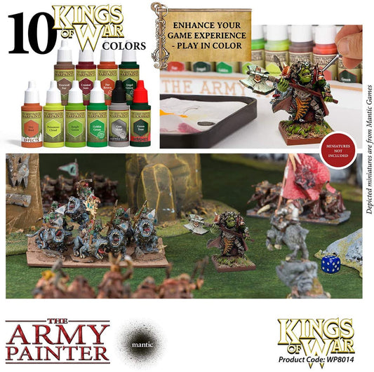 The Army Painter - Kings of War: Greenskins Paint Set