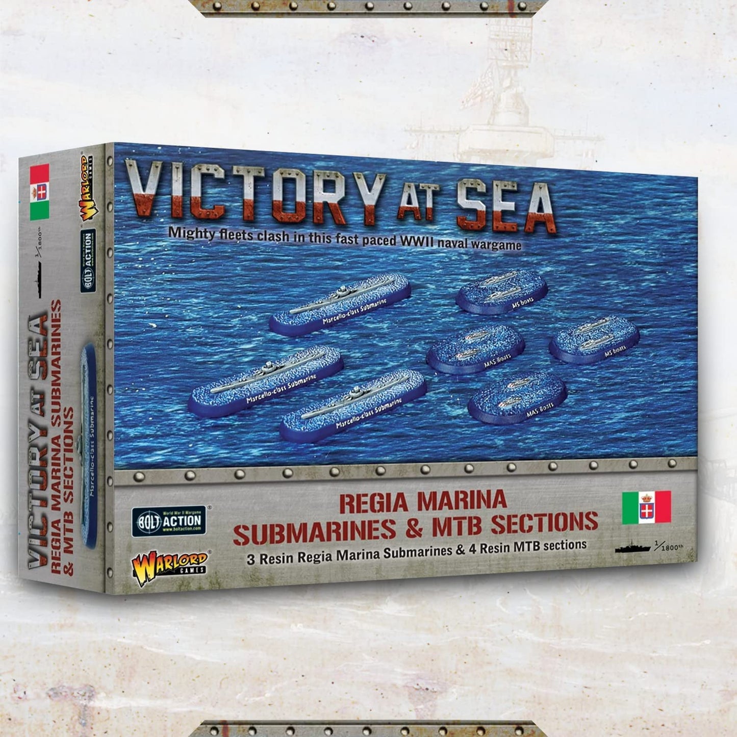 Victory at Sea - Regia Marina: Regia Marina Submarines & MTB Sections