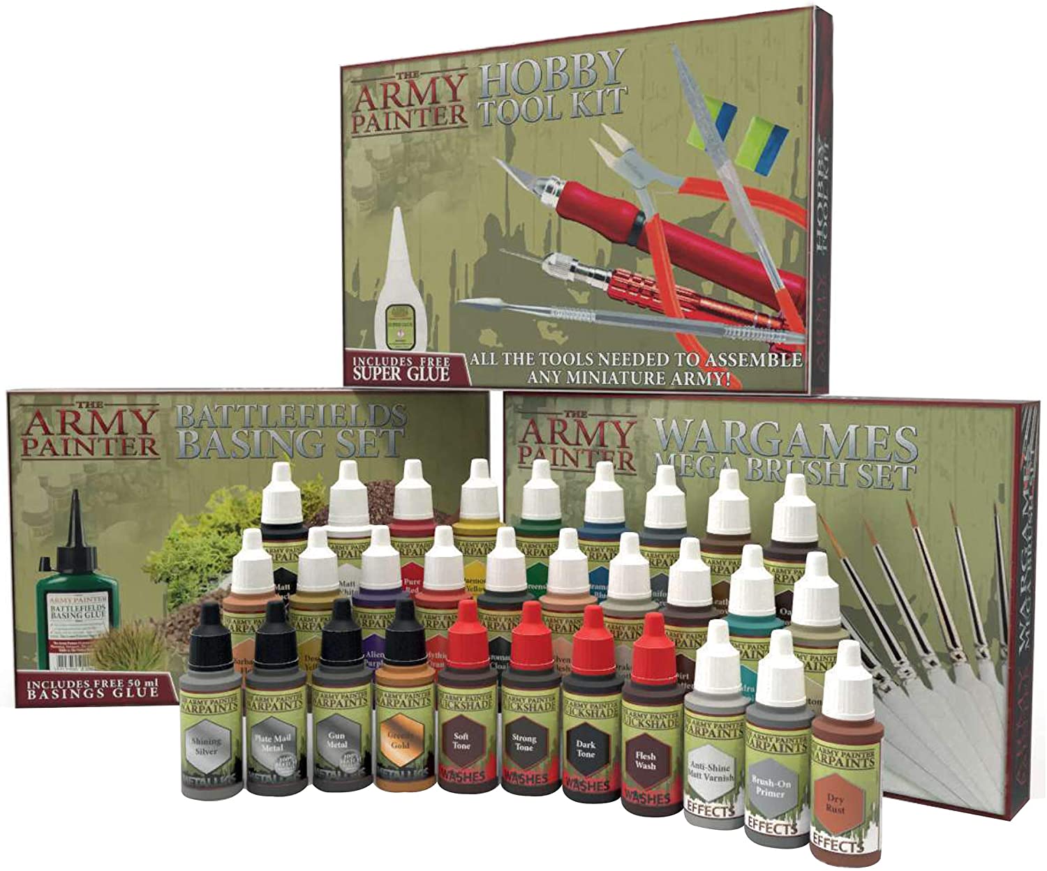 The Army Painter - Ultimate Hobby Collection Miniature Painting Kit