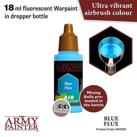 The Army Painter - Warpaints Air Fluorescent: Blue Flux (18ml/0.6oz)