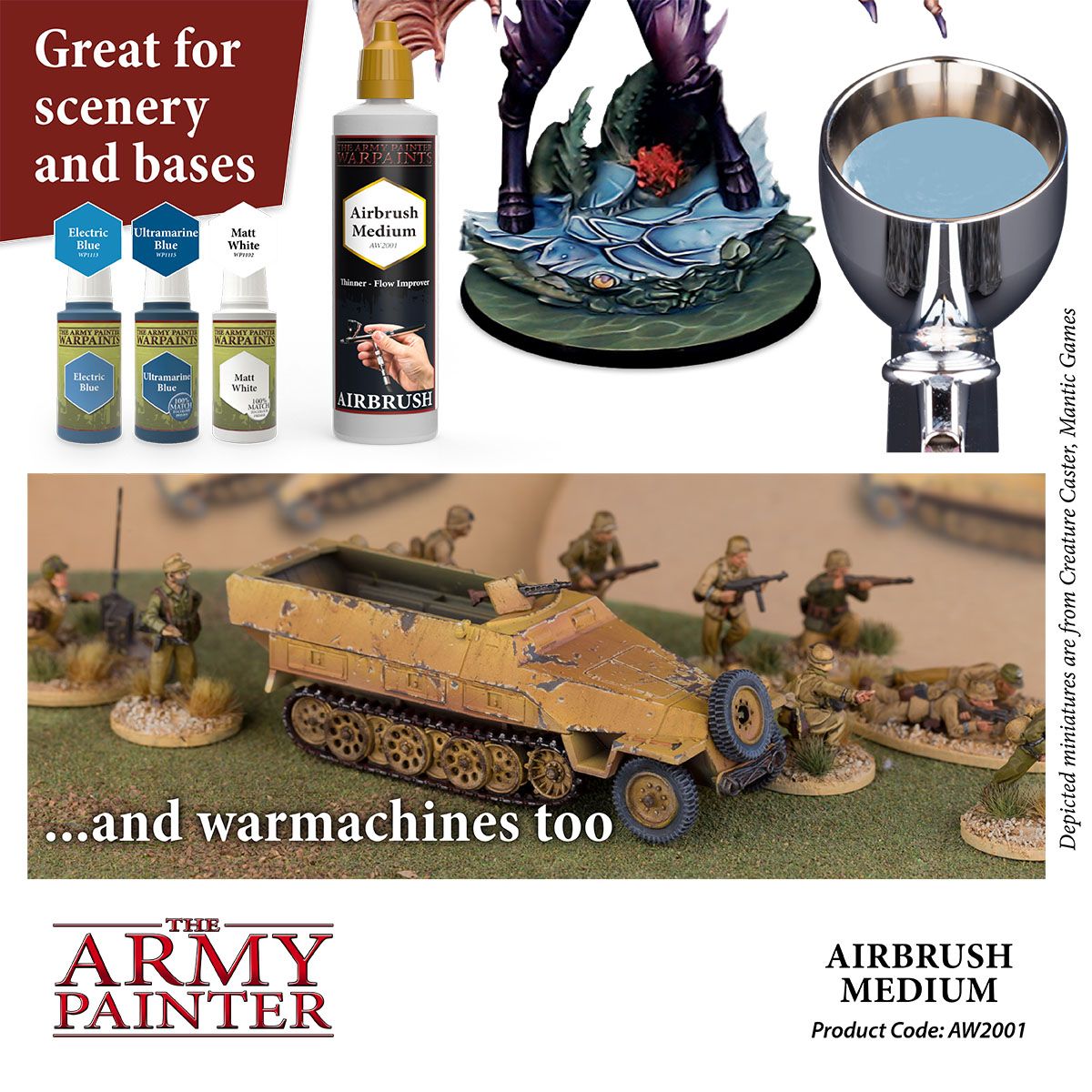 Paint: Army Painter - Warpaints Air: Thinner - Flow Improver