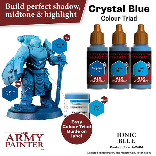 The Army Painter - Warpaints Air: Ionic Blue (18ml/0.6oz)