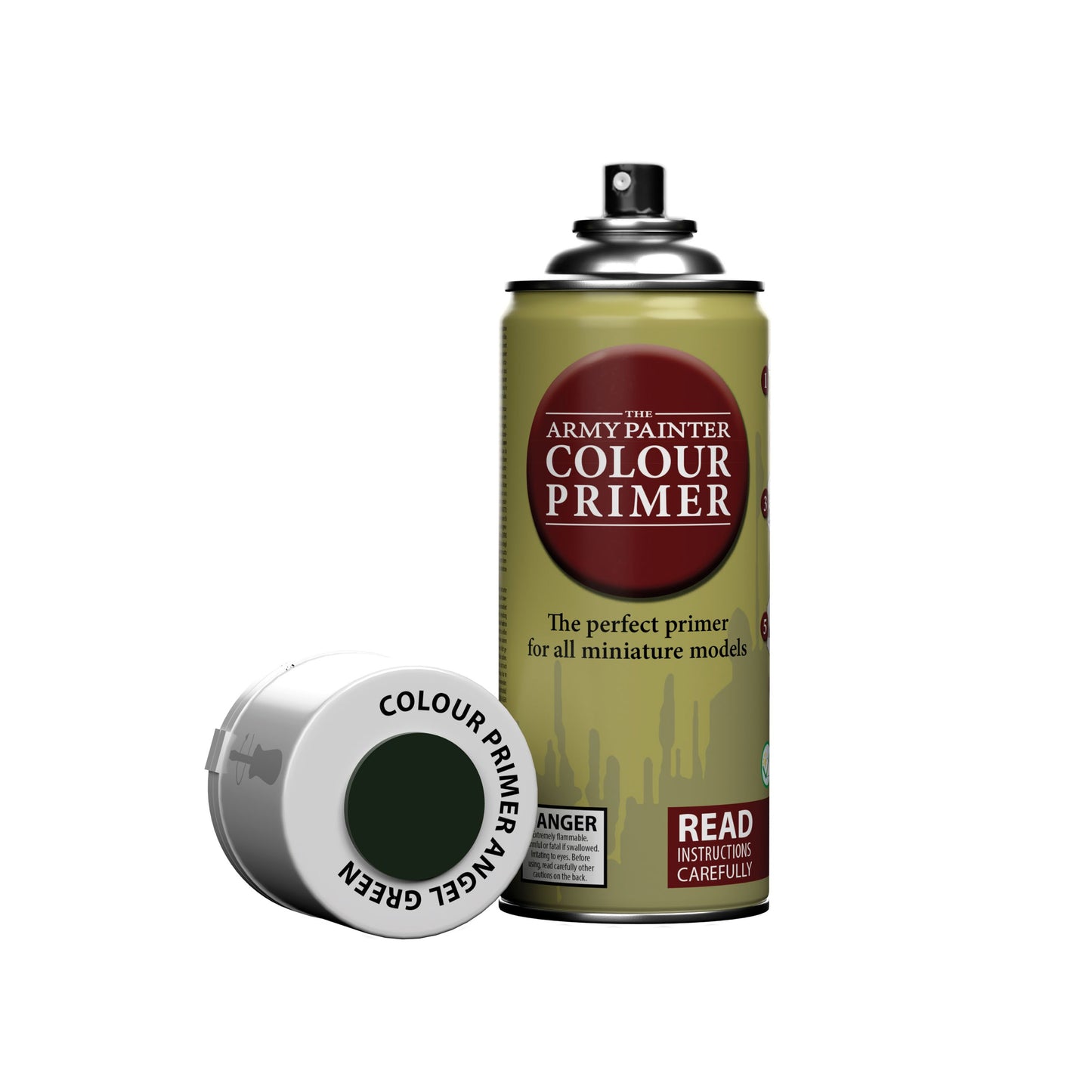 The Army Painter - Colour Primer: Angel Green (400ml/13.5oz)