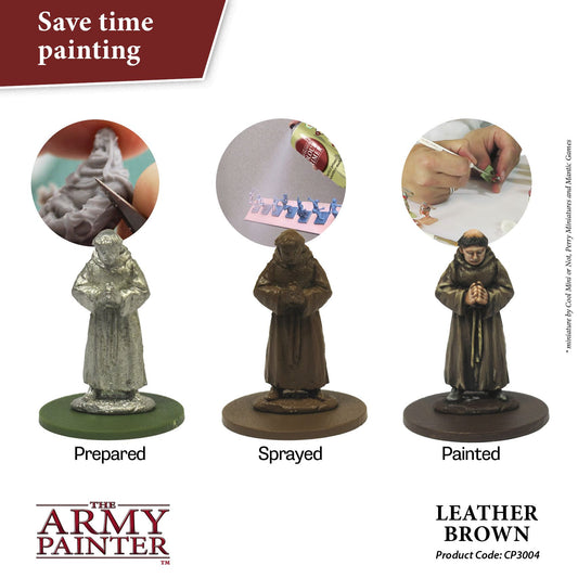 The Army Painter - Colour Primer: Leather Brown