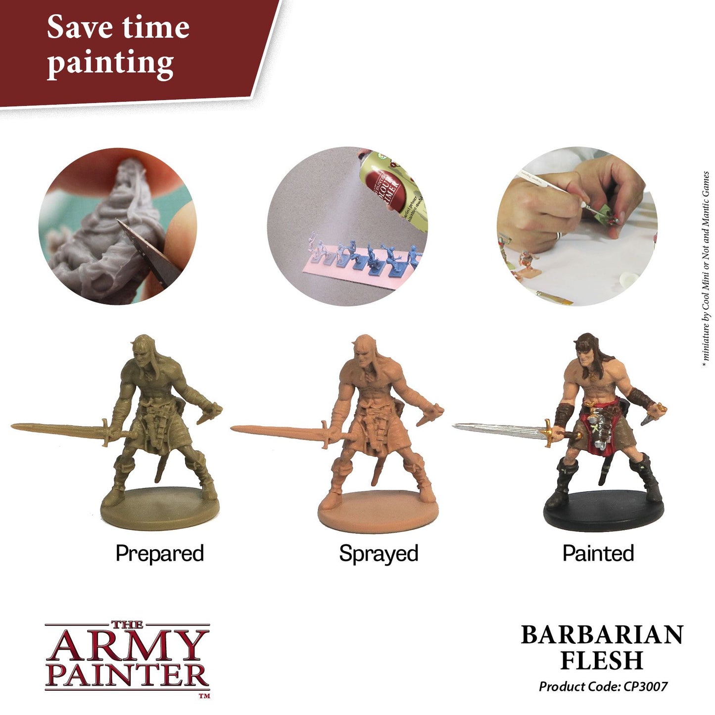 The Army Painter - Colour Primer: Barbarian Flesh