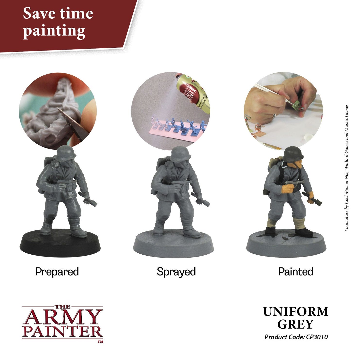 The Army Painter - Colour Primer: Uniform Grey