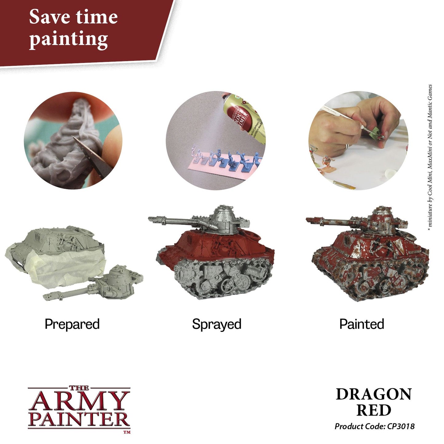 The Army Painter - Colour Primer: Dragon Red