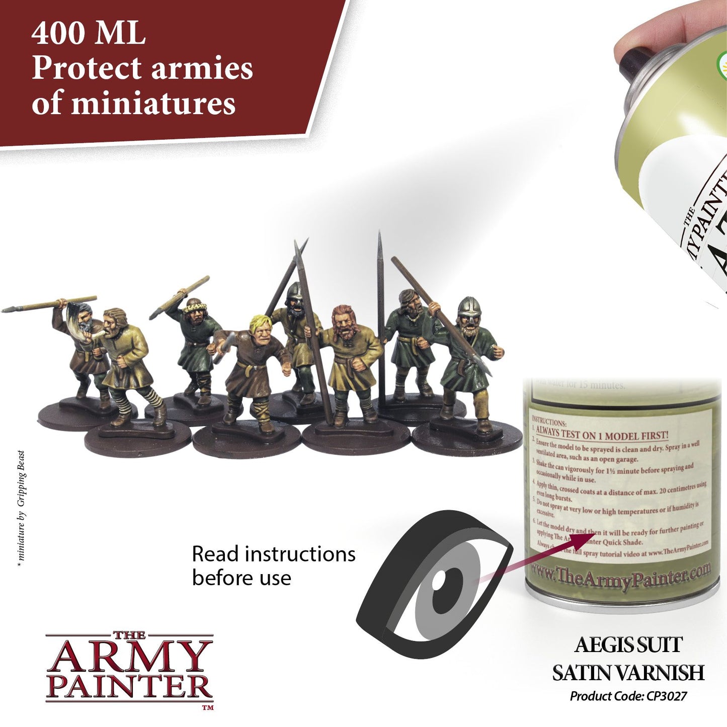 The Army Painter - Colour Primer: Aegis Suit Satin Varnish