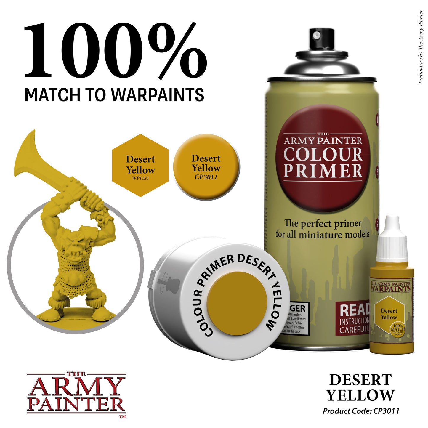 The Army Painter - Colour Primer: Desert Yellow