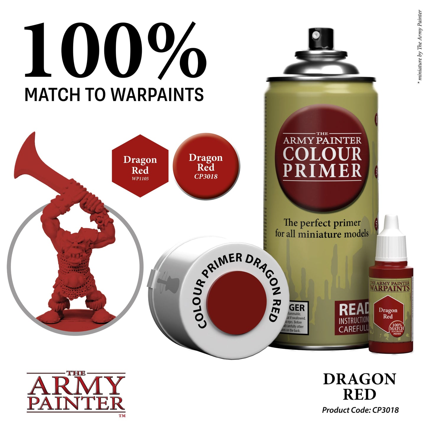 The Army Painter - Colour Primer: Dragon Red