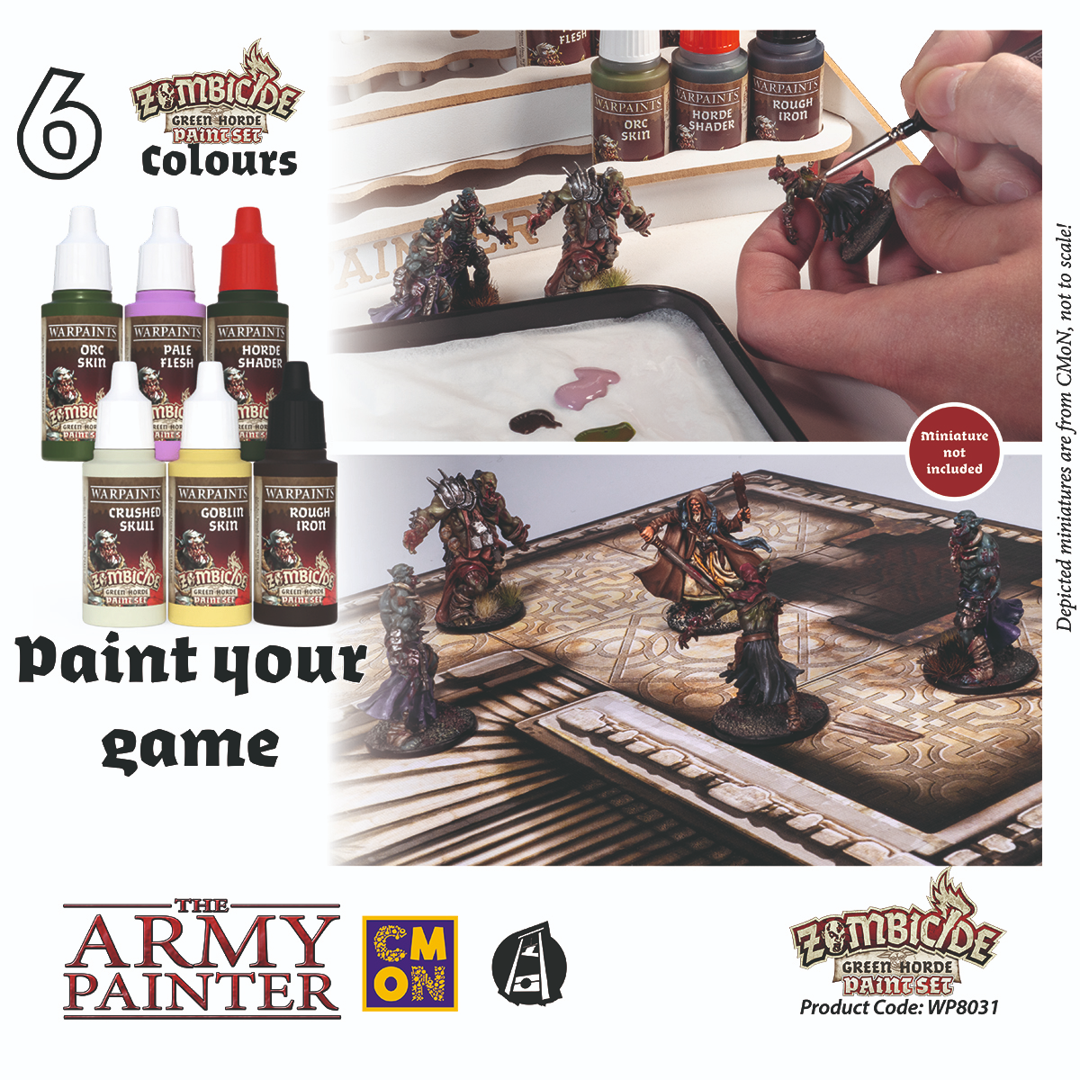 The Army Painter - Zombicide: Green Horde Paint Set