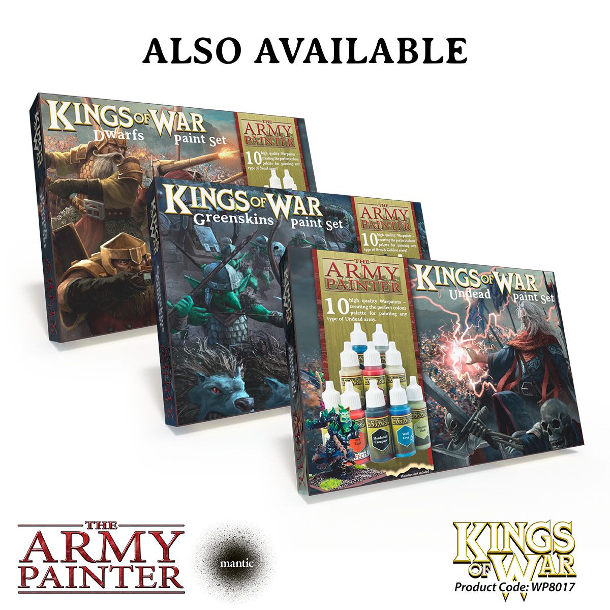 The Army Painter - Kings of War: Ogres Paint Set