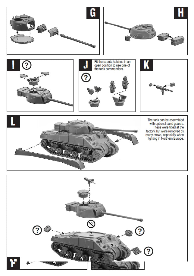 Bolt Action - Great Britain: British Sherman V Troop Including Vc Firefly