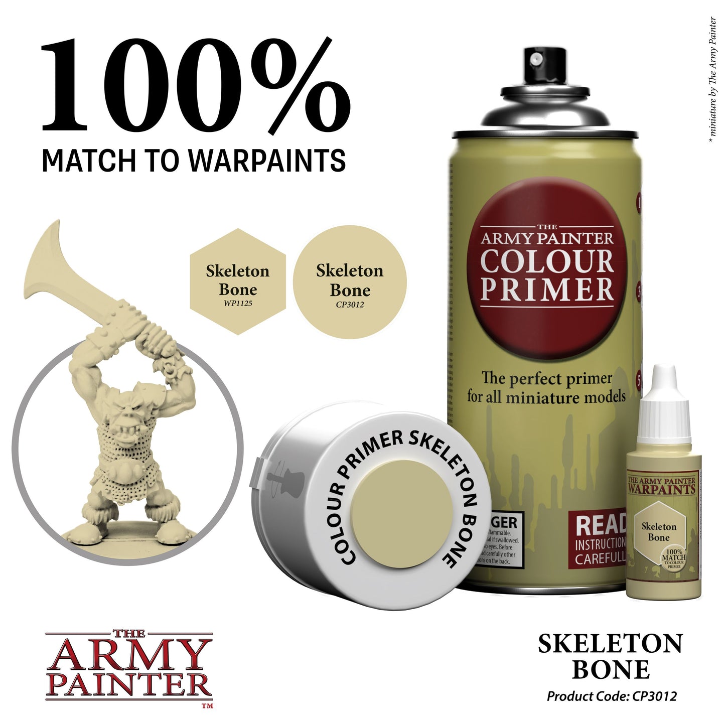 The Army Painter - Colour Primer: Skeleton Bone