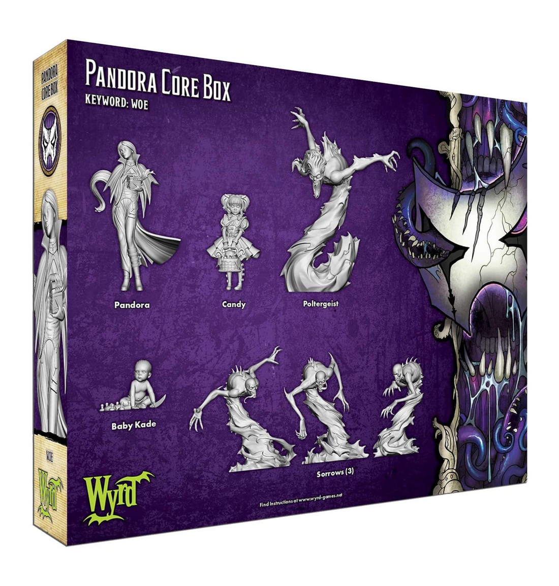 Wyrd Games Malifaux 3rd Edition Neverborn Fate Deck – Englischsprachiges Kartenset Für Das Tabletop-Spiel