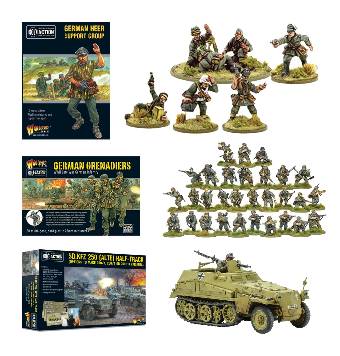 Bolt Action - German Grenadiers Bundle