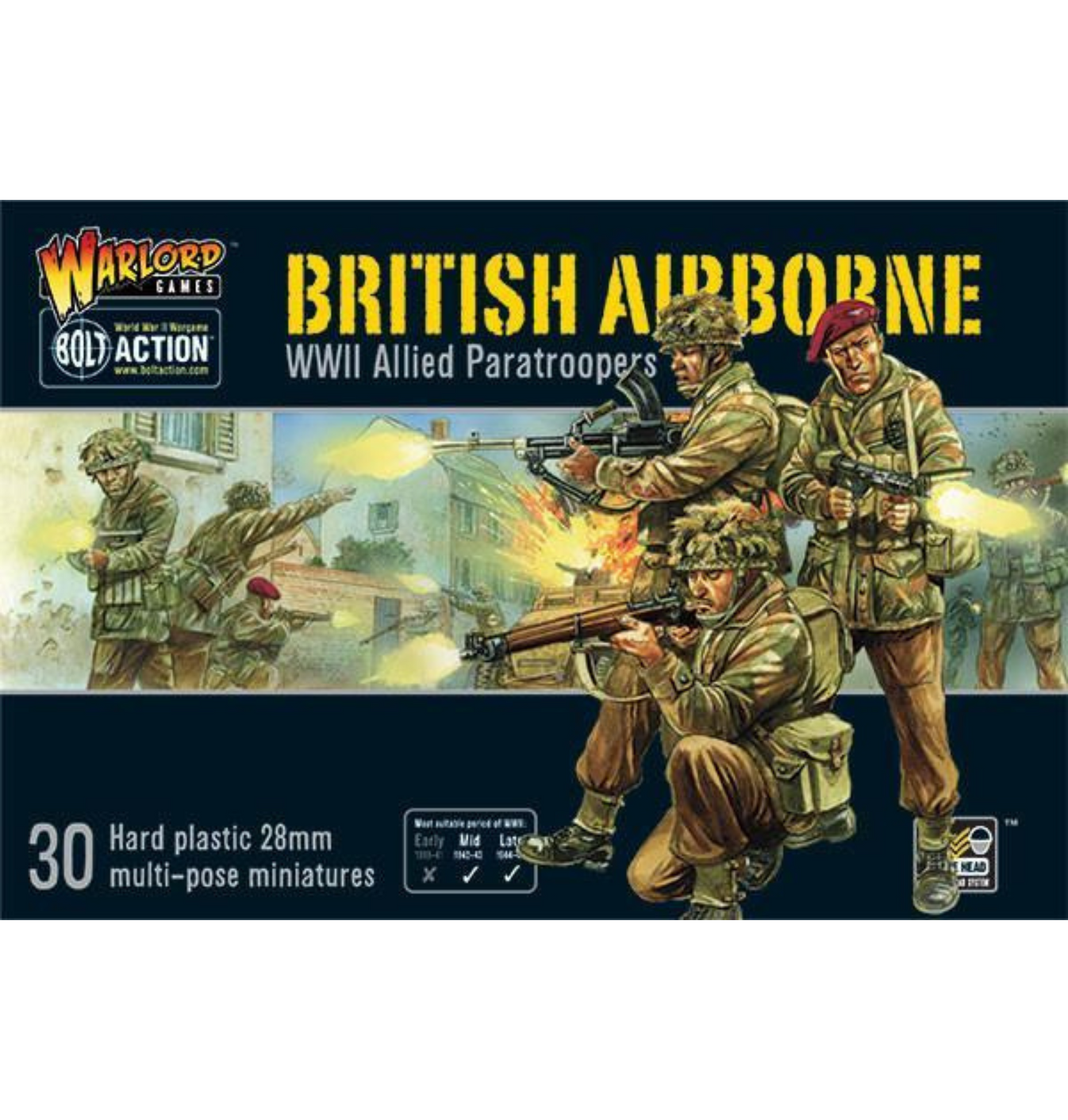 Bolt Action - Great Britain: British Airborne Set + Digital Guide: Mar 