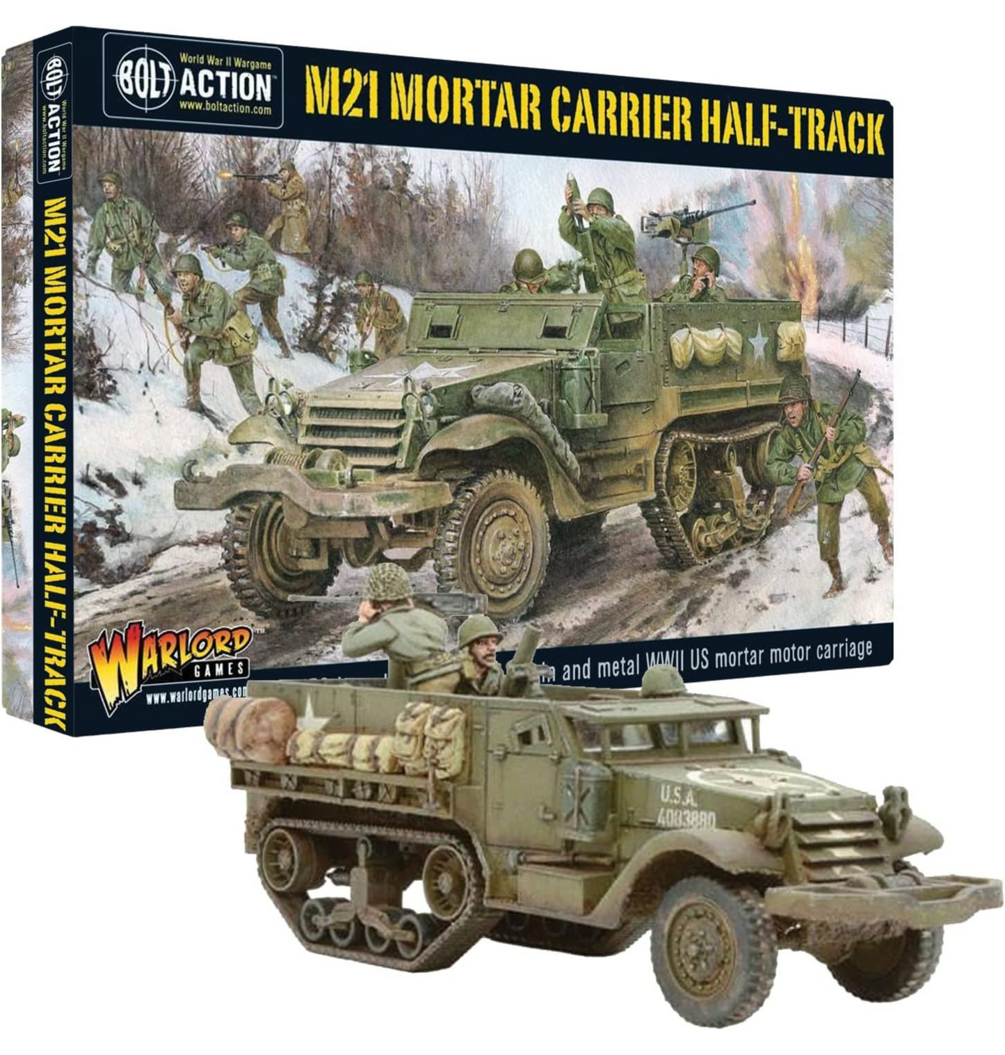 Bolt Action - USA: M21 Mortar Carrier Support Half-track