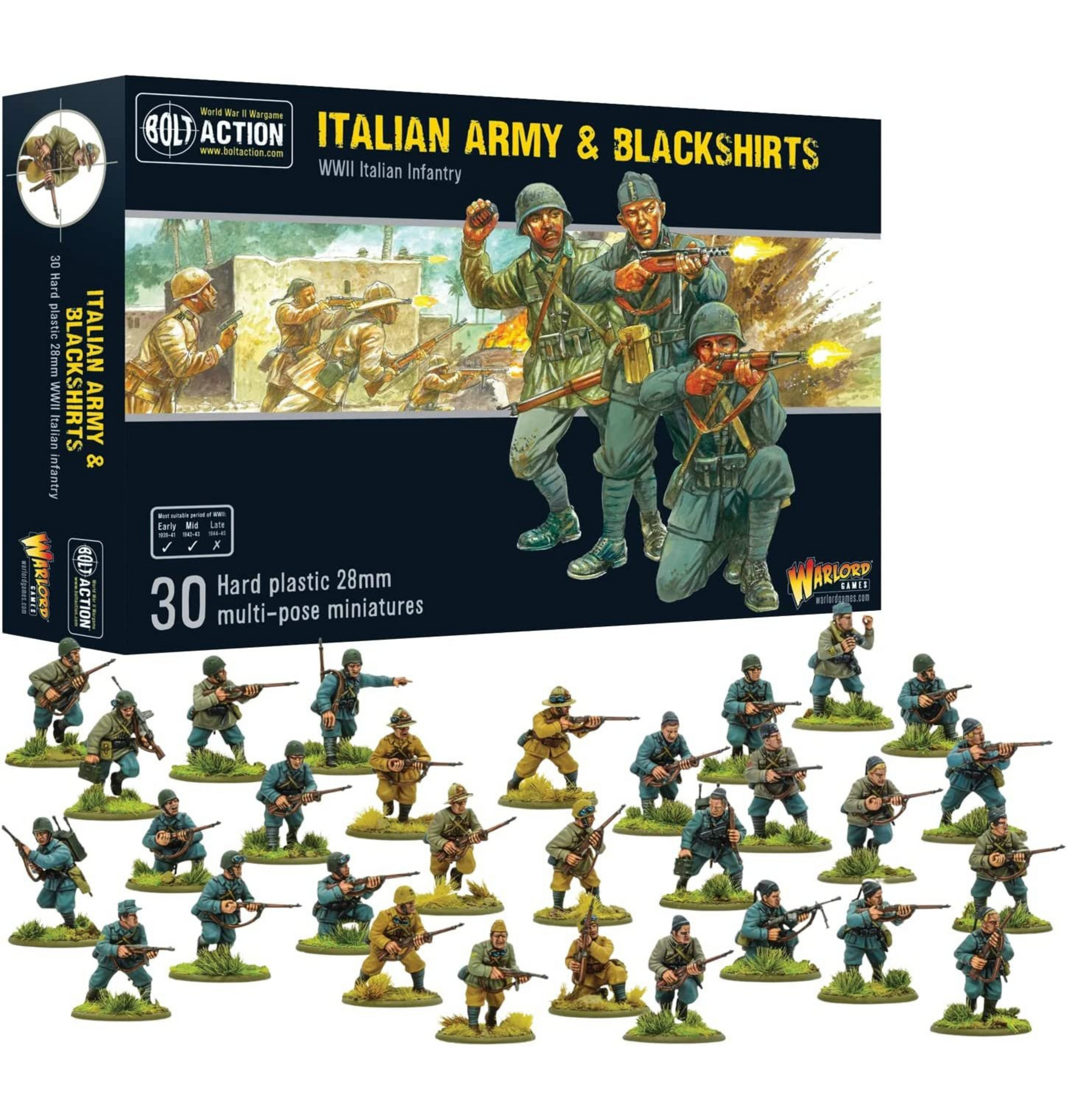Bolt Action Italy Italian Army Blackshirts