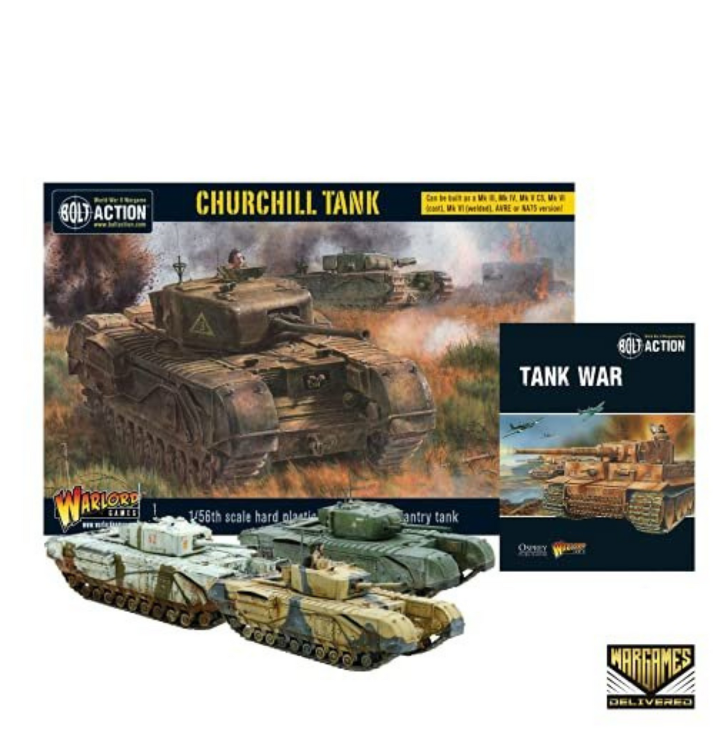 Bolt Action - Tank War: Churchill Infantry Tank + Digital Guide