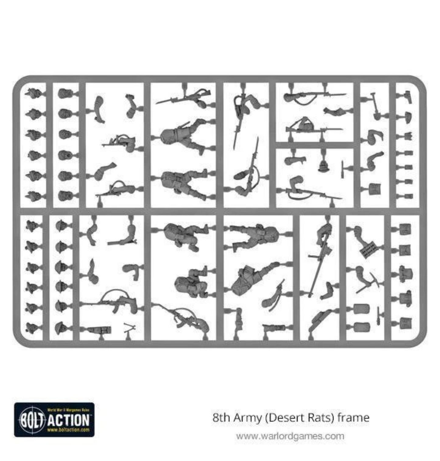 Bolt Action: 8th Army (Desert Rats) Frame
