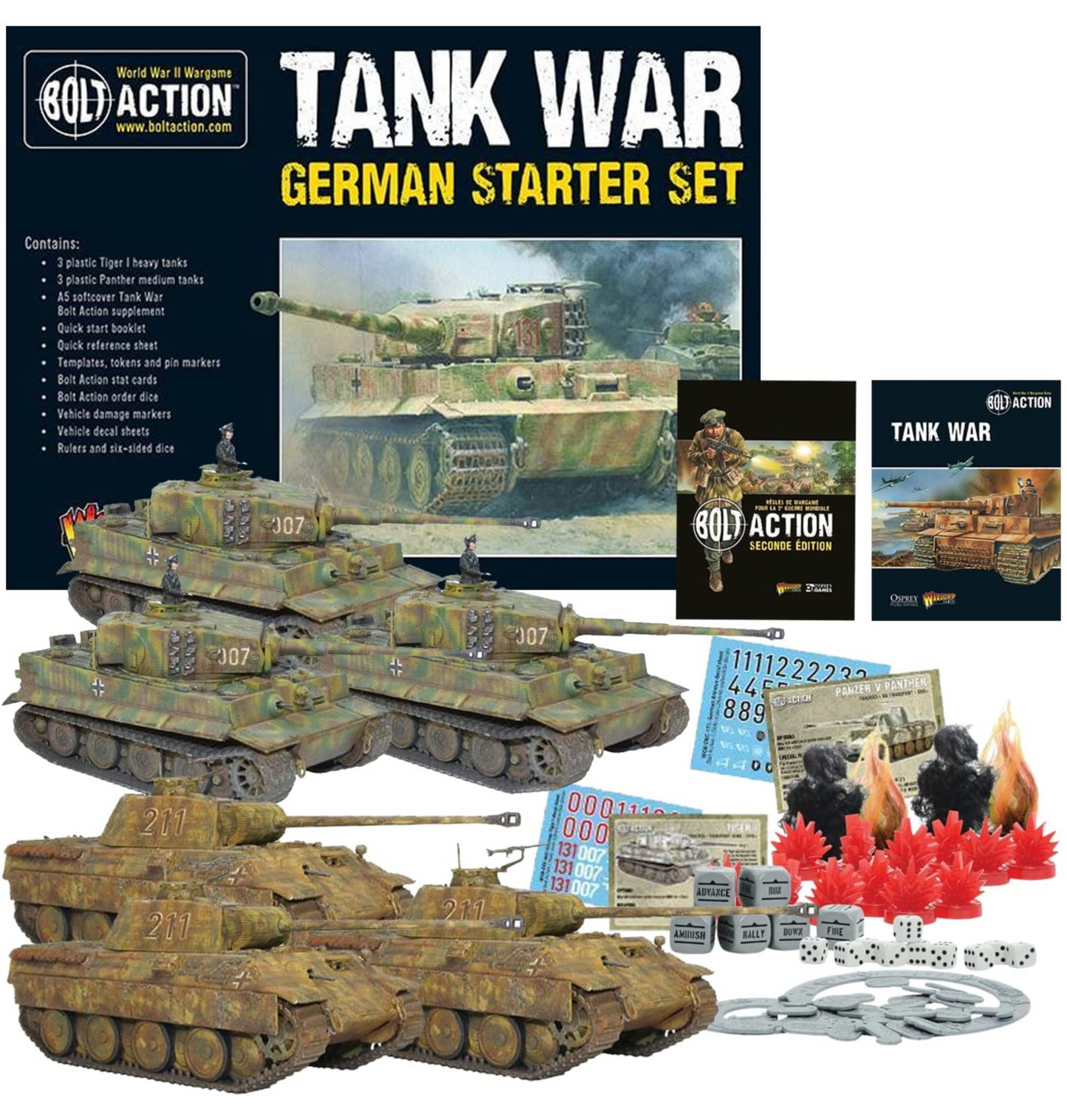 Bolt Action - Tank War: German Starter Set