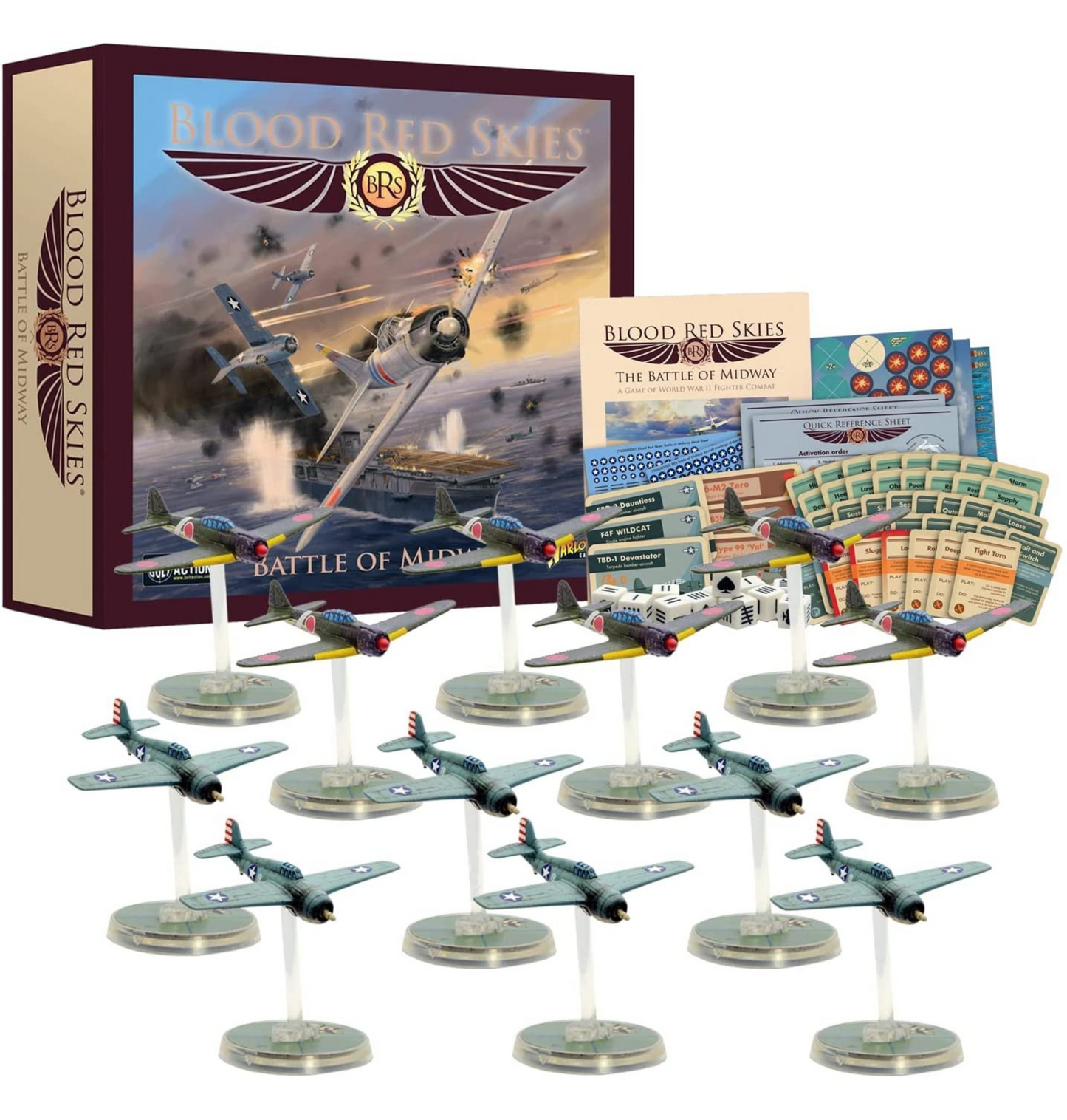 Blood Red Skies: The Battle of Midway Starter Set