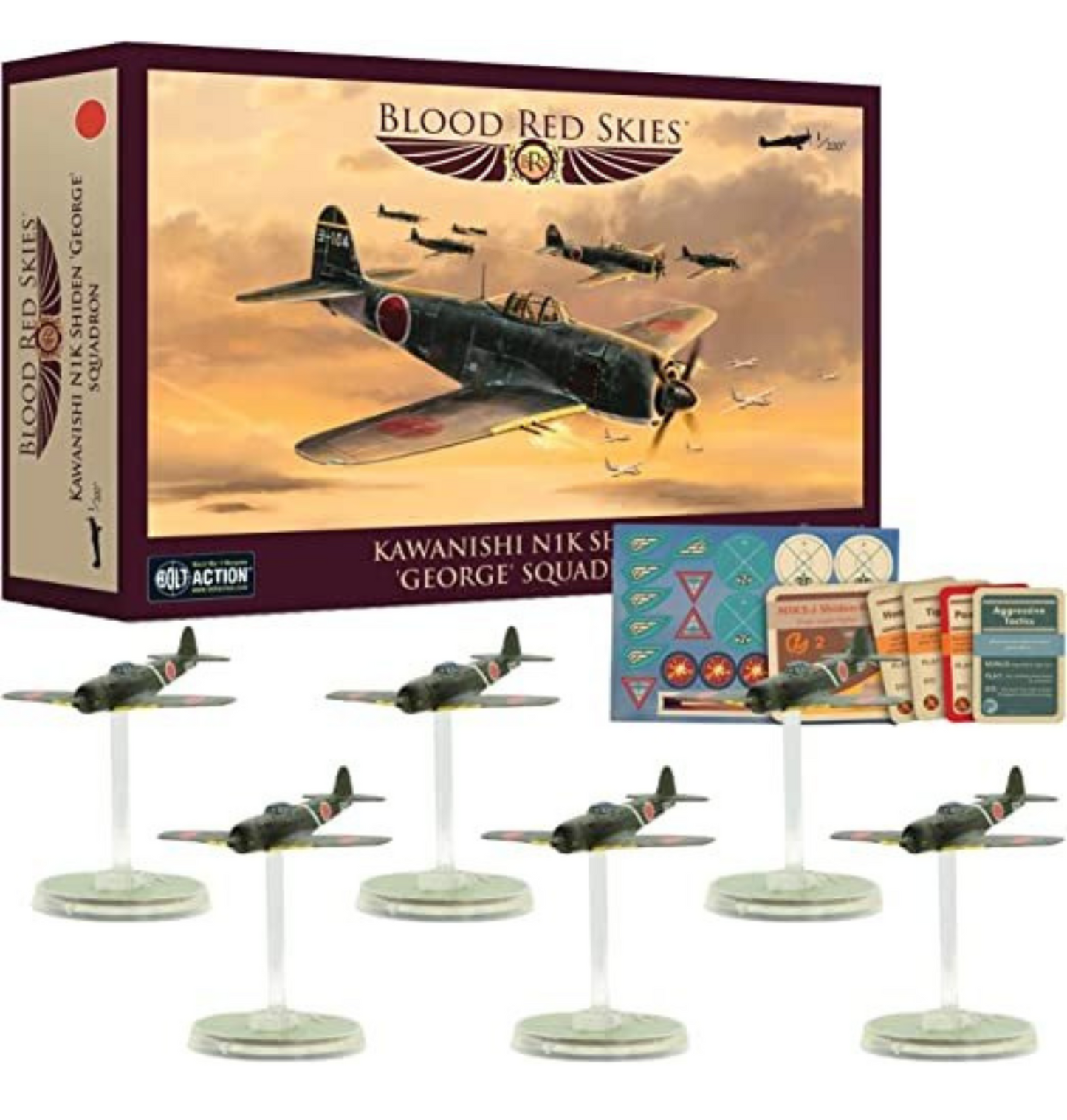 Blood Red Skies - Imperial Japan: Kawanishi N1K2 Shiden-Kai 'George' Squadron