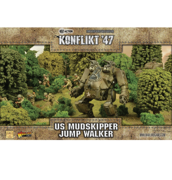 福袋特集 2025 Konflikt' 47 - USA: Mudskipper Jump Walker - Warlord Games ゲーム