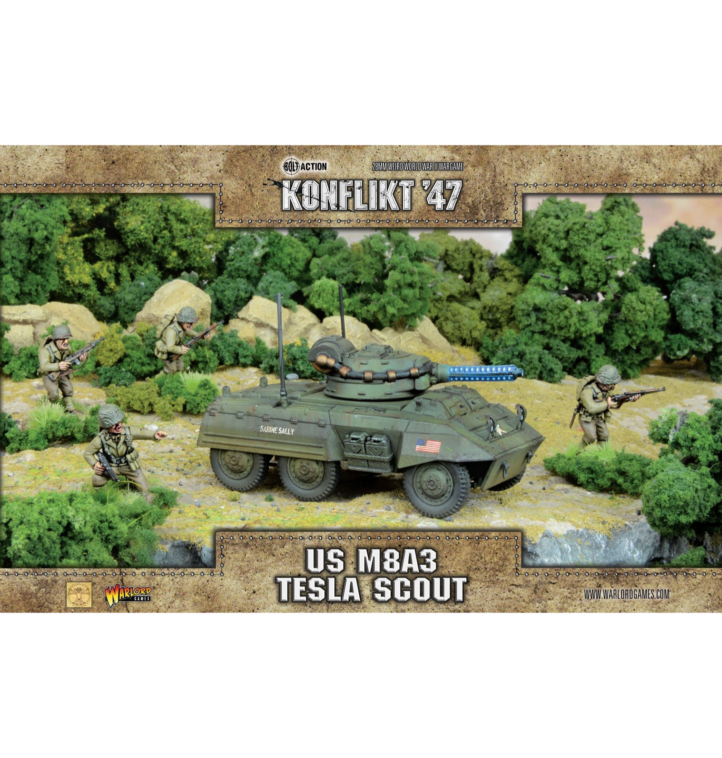 Konflikt' 47 - USA: M8A3 Tesla Scout