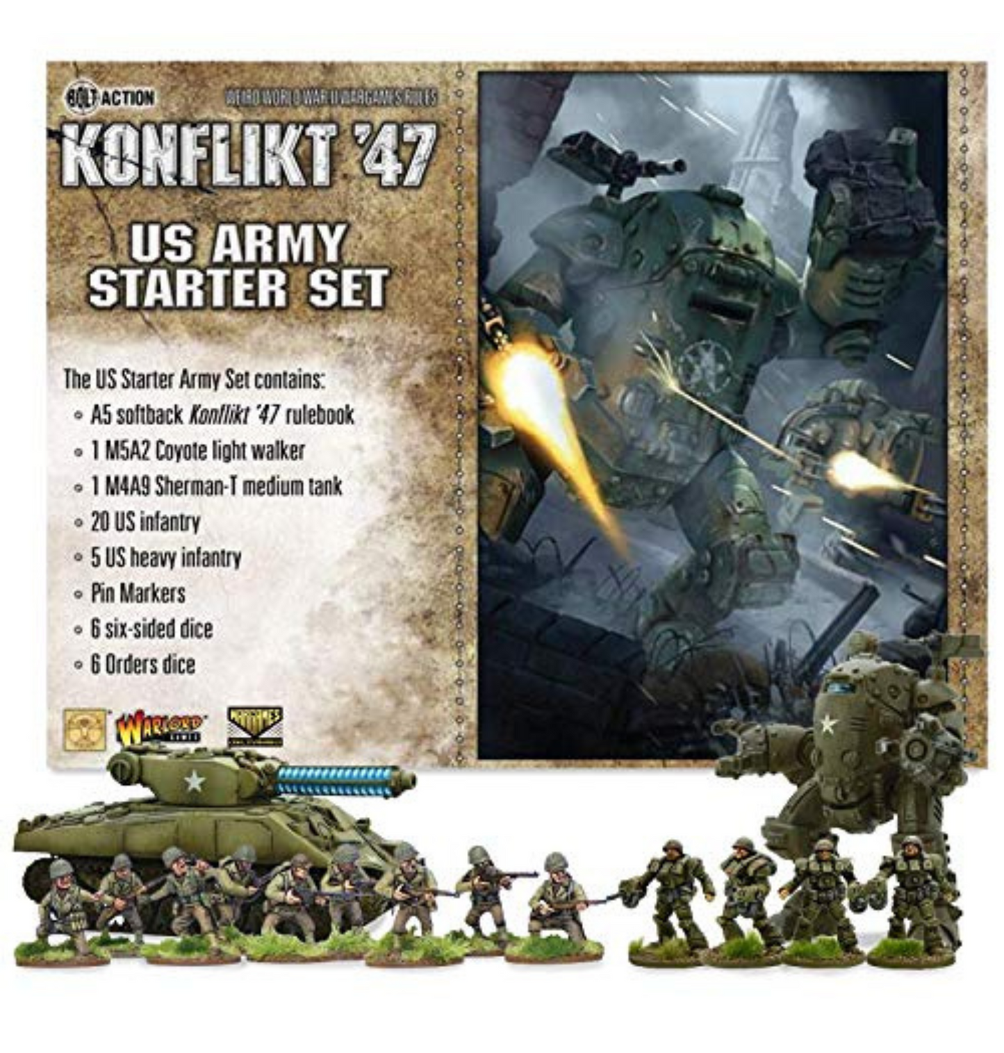 Konflikt '47 - USA: US Army Starter Set