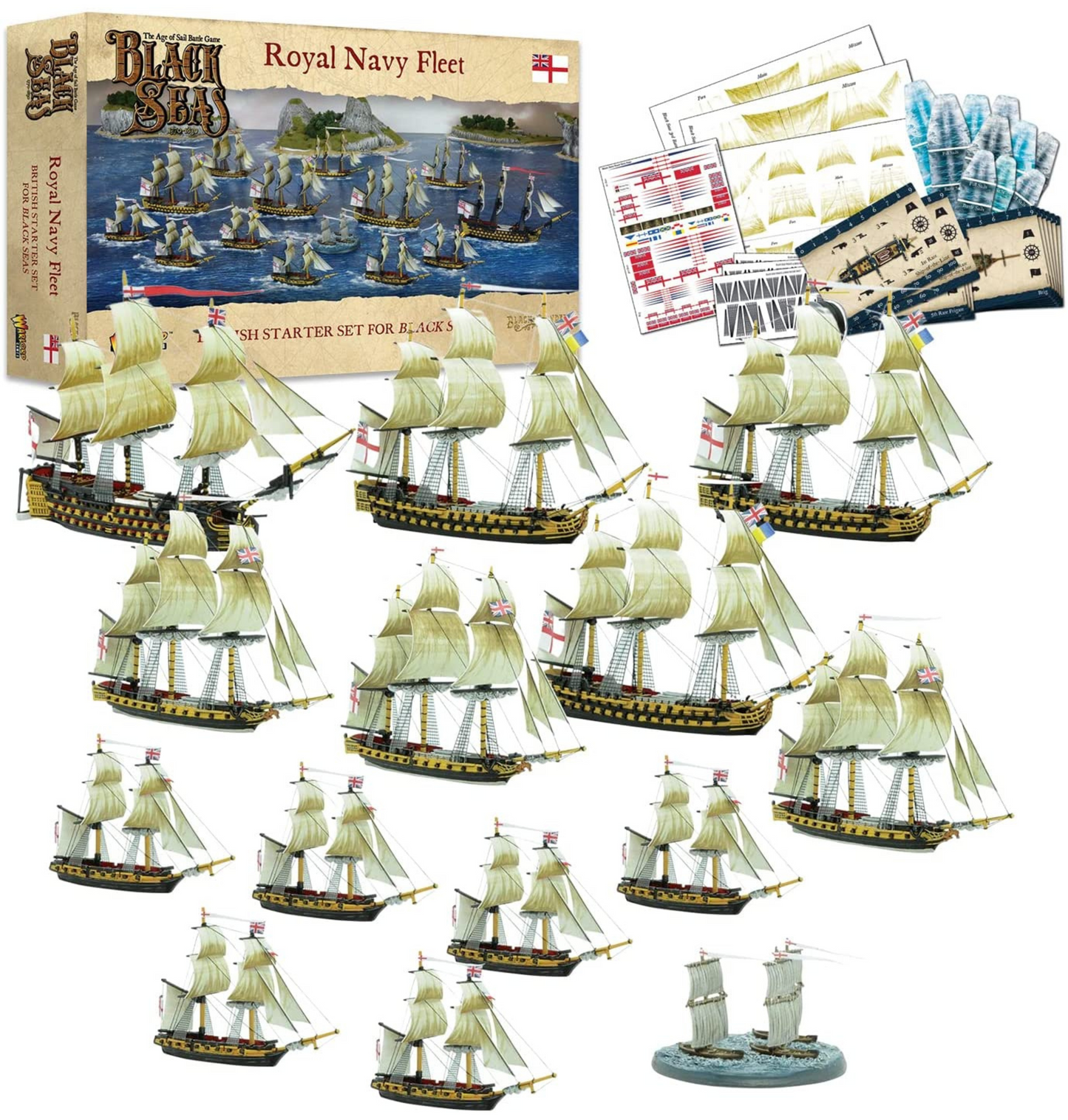Black Seas - Royal Navy: Royal Navy Fleet (1770 - 1830)