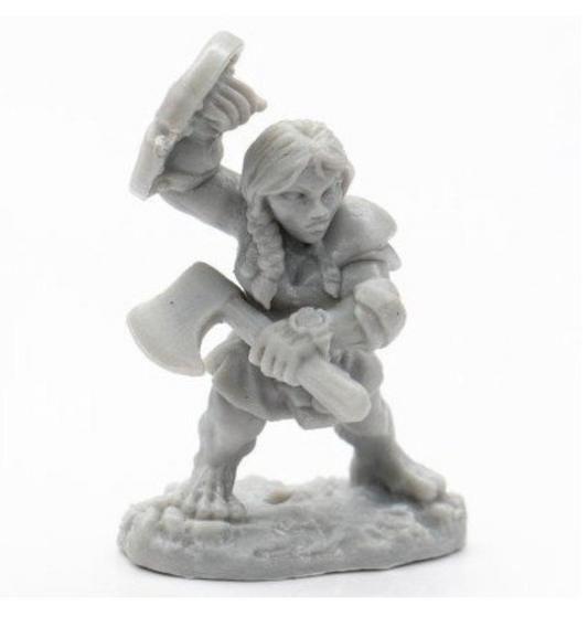 Reaper Bones: Dannin Deepaxe, Female Dwarf