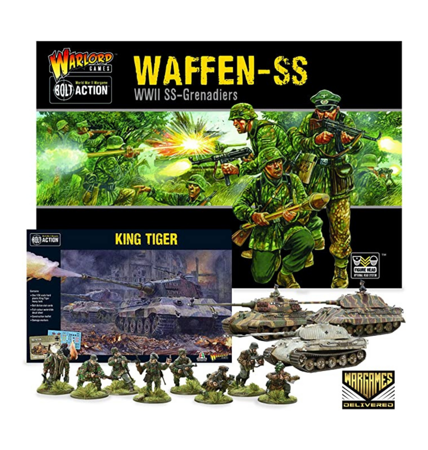 Bolt Action - Germany: Waffen-SS and King Tiger Set