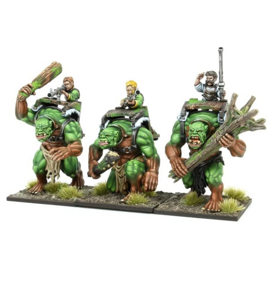 Kings of War 3E: Forest Troll Gunners Regiment