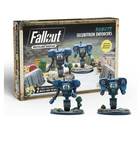 Fallout Wasteland Warfare: Robots Securitron Enforcers