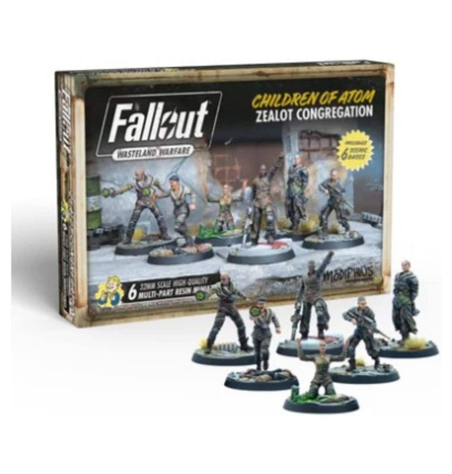 Fallout Wasteland Warfare: Children of Atom Zealot Congregation