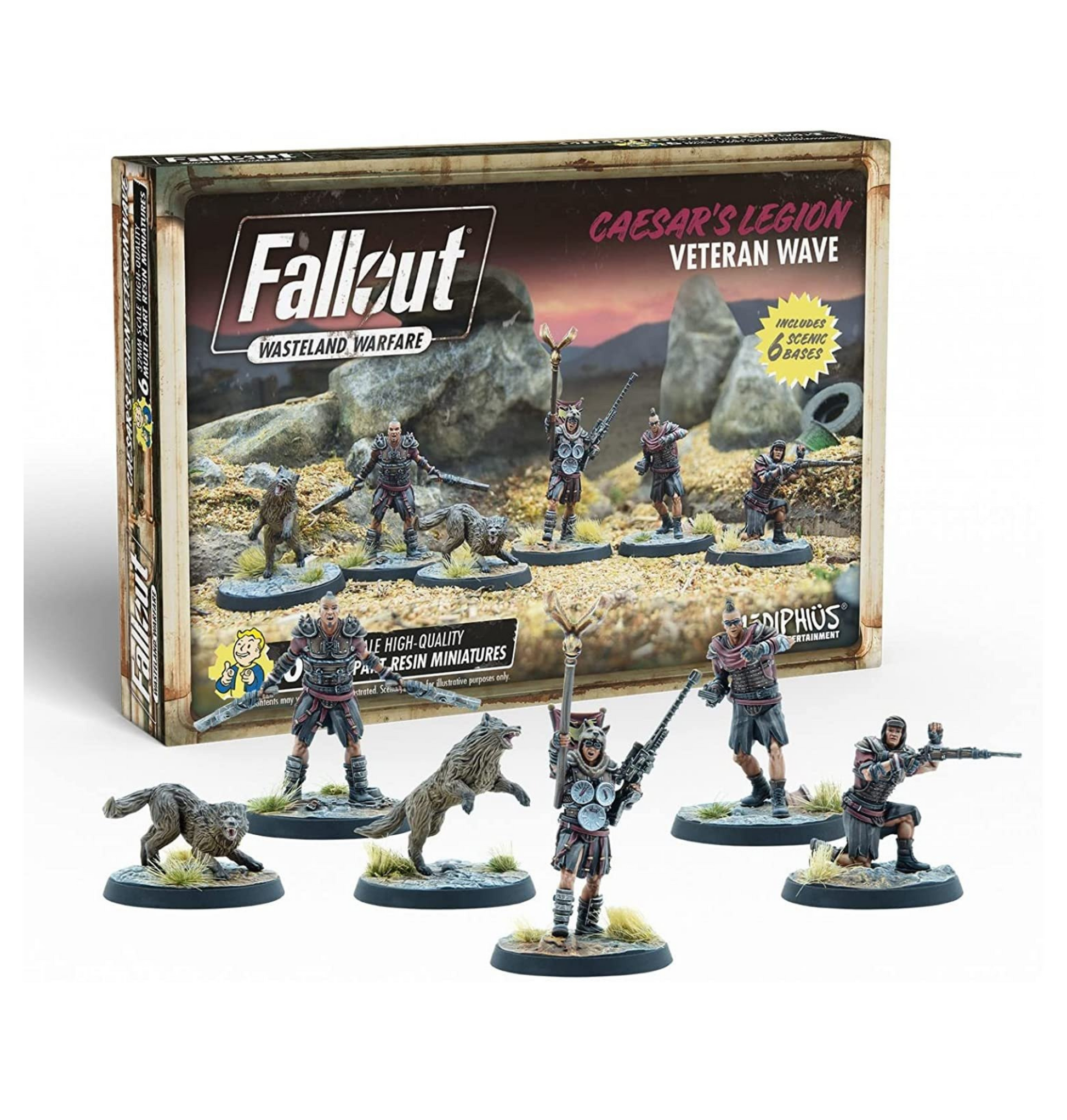 Fallout Wasteland Warfare: Caesar's Legion Veteran Wave