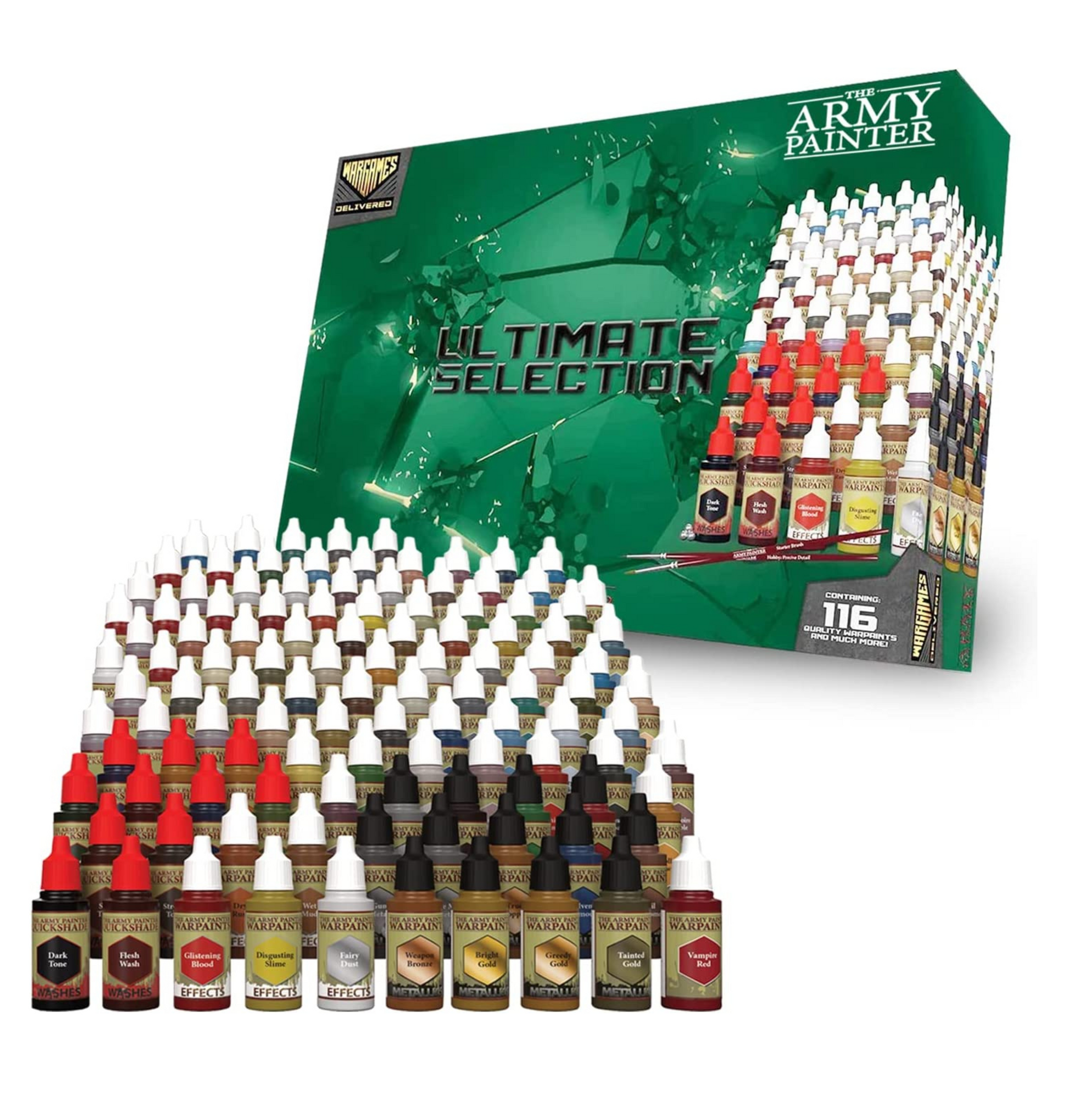 The Army Painter - Ultimate Selection Hobby Paint Set – Wargames Delivered