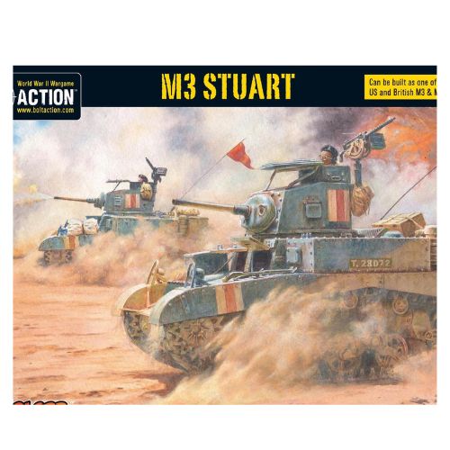 Bolt Action - Tank War: M3 Stuart + Digital Guide