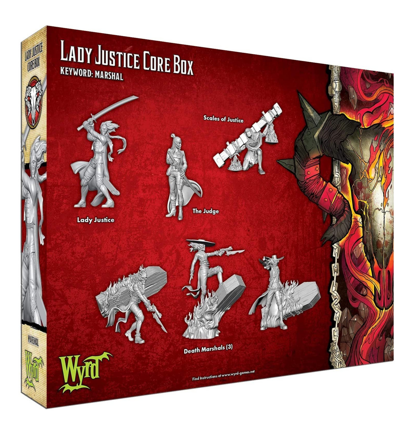 Malifaux 3E - Guild: Lady Justice Core Box