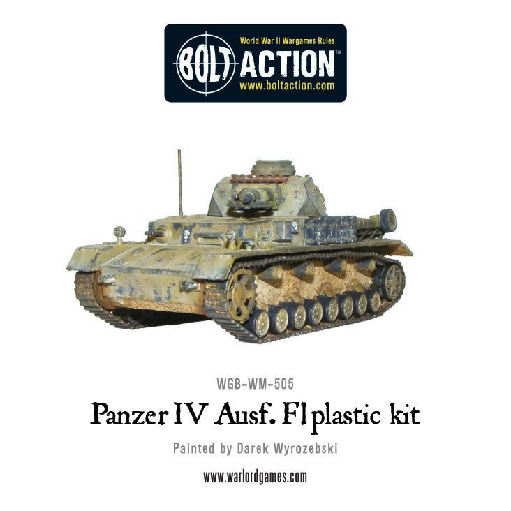 Bolt Action -  Germany: Panzer IV Ausf. F1/G/H Medium Tank (plastic)