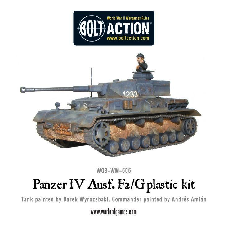 Bolt Action -  Germany: Panzer IV Ausf. F1/G/H Medium Tank (plastic)