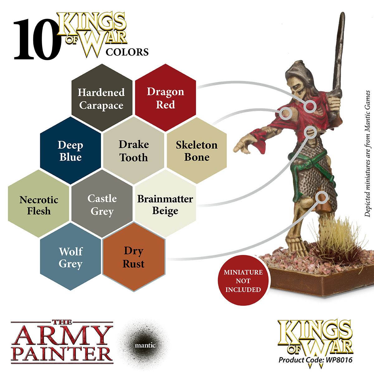 The Army Painter - Kings of War: Undead Paint Set