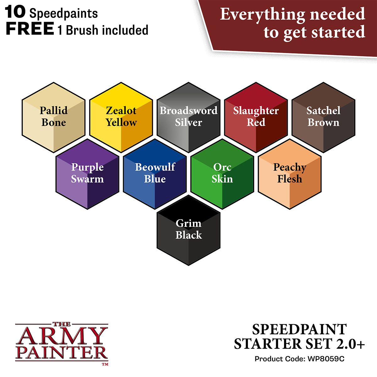 The Army Painter -  Speedpaint Starter Set 2.0+