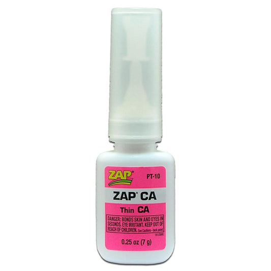 1/4 oz Zap CA (1-5 sec)