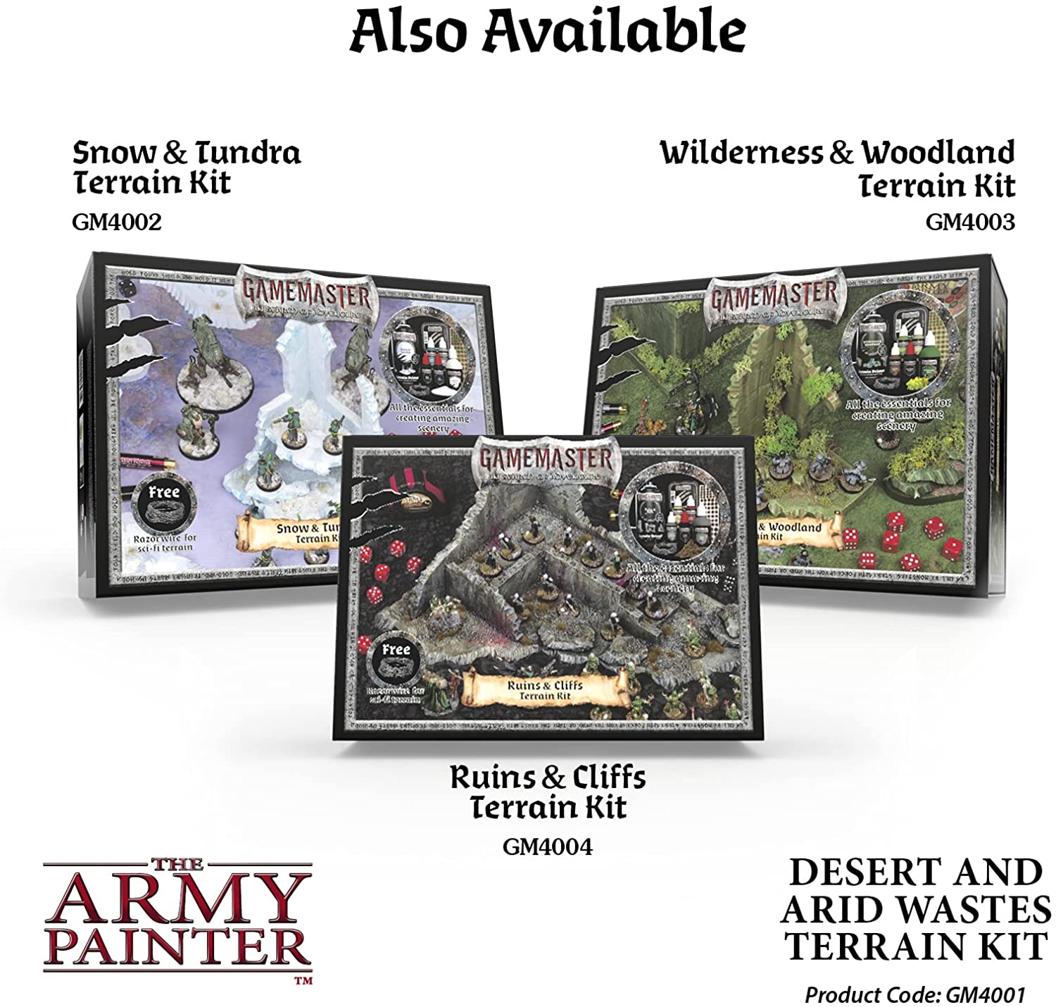 The Army Painter - Gamemaster: Desert & Arid Wastes Terrain Kit – Wargames  Delivered - Game Master Paint Set, Gamemaster, Gamemaster Terrain Kits,  Paint Set, The Army Painter Gamemaster